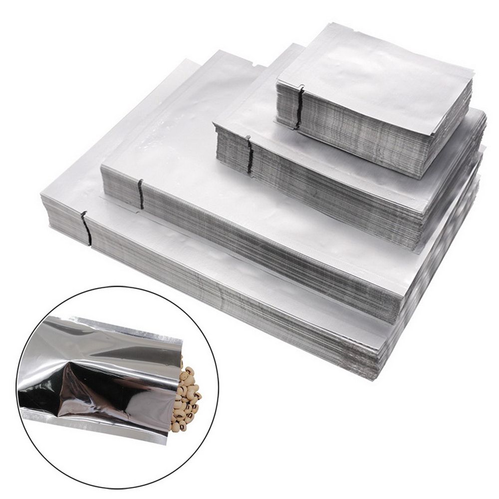 Meal Prep Vacuum Seal Containers - ถุงซีลสูญญากาศสำหรับเก็บอาหาร เกรดอาหาร กันน้ำ 100 ชิ้น ถุงฟอยล์อลูมิเนียม