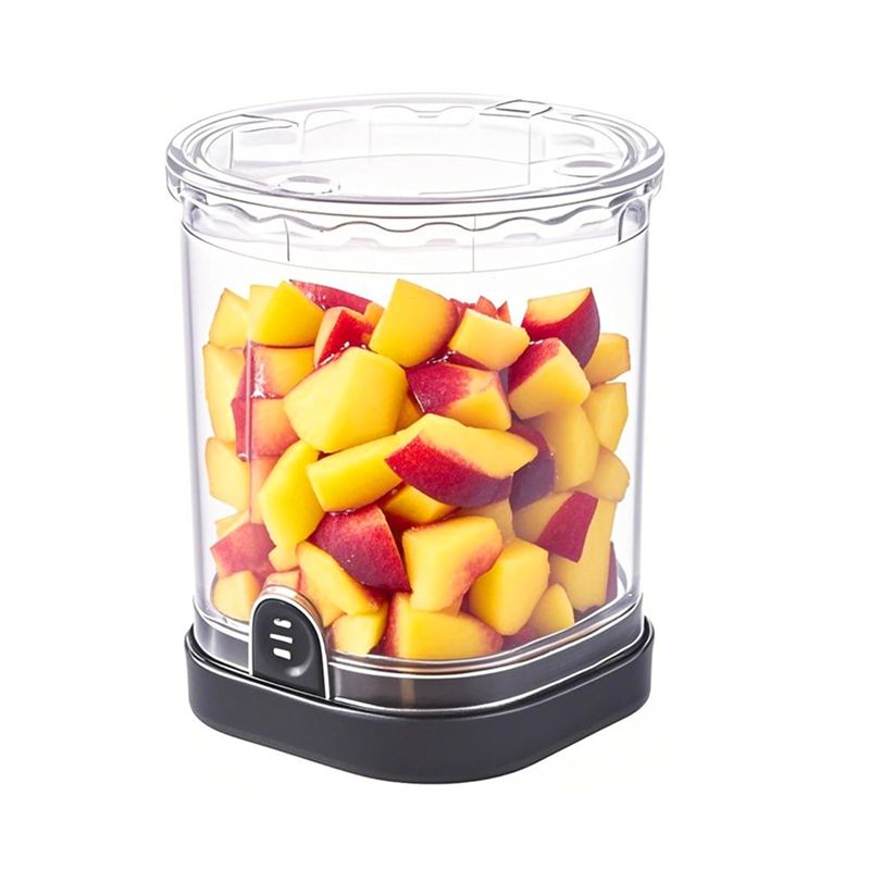Veggie Chopper Cup - เครื่องหั่นผักผลไม้ AS63, แก้วหั่นผักผลไม้, เครื่องสับผักแบบใช้มือ, เครื่องหั่นอาหารพร้อมภาชนะ