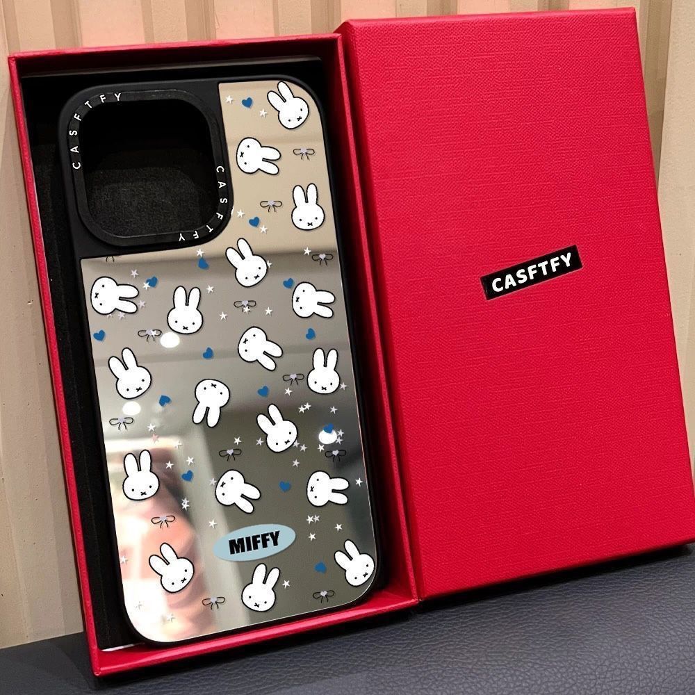 Strawberry Huller - เคสโทรศัพท์มือถือลายการ์ตูนอนิเมะสตรอว์เบอร์รี่มิฟฟี่ สำหรับ iPhone16 Promax 15 14