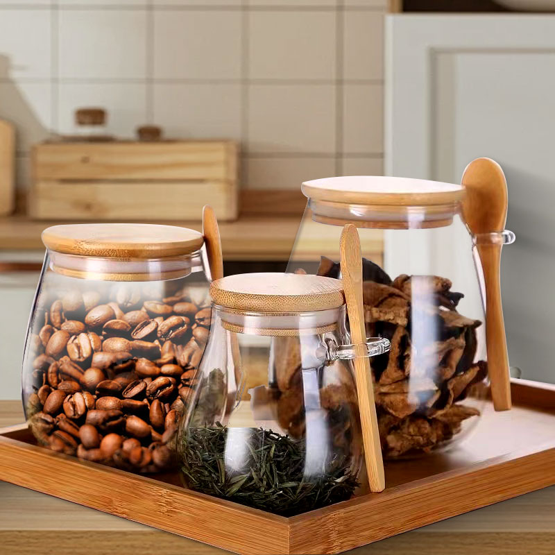 ขวดโหลแก้วปิดผนึกพร้อมช้อนและฝ - Meal Prep Glass Containers With Lids บทวิจารณ์และราคา
