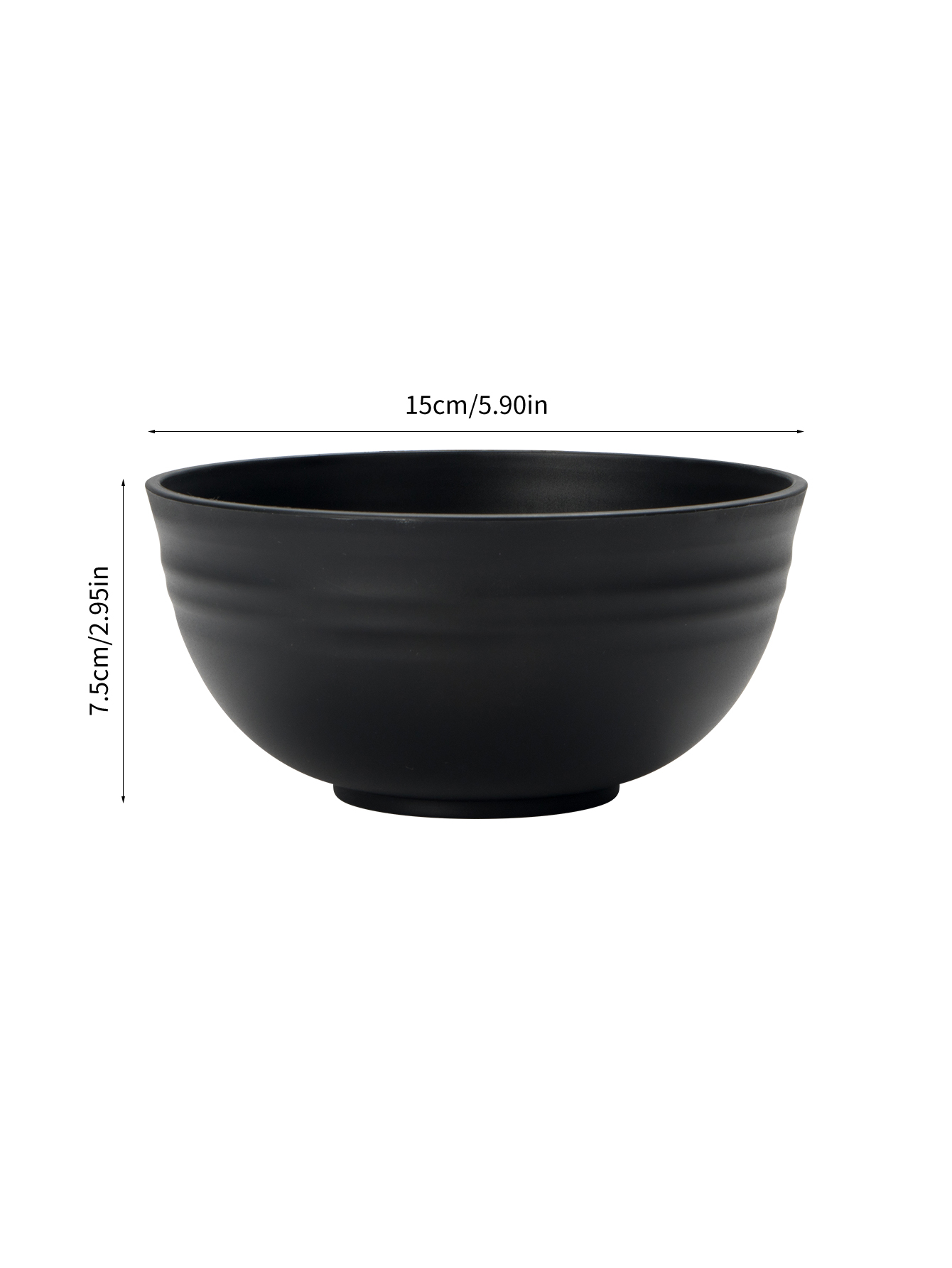 ชามพลาสติกสีดำ 4/6/8 ชิ้น ใช้ซ - Meal Prep Bowl บทวิจารณ์และราคา