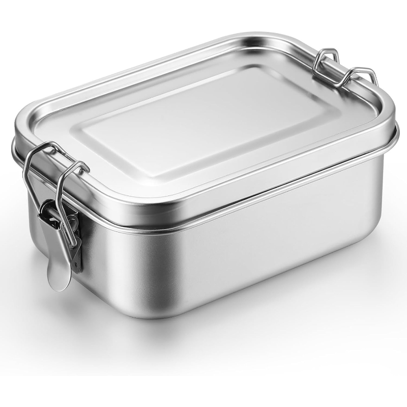 ภาชนะเก็บอาหารสแตนเลสพร้อมฝาปิ - Meal Prep List บทวิจารณ์และราคา