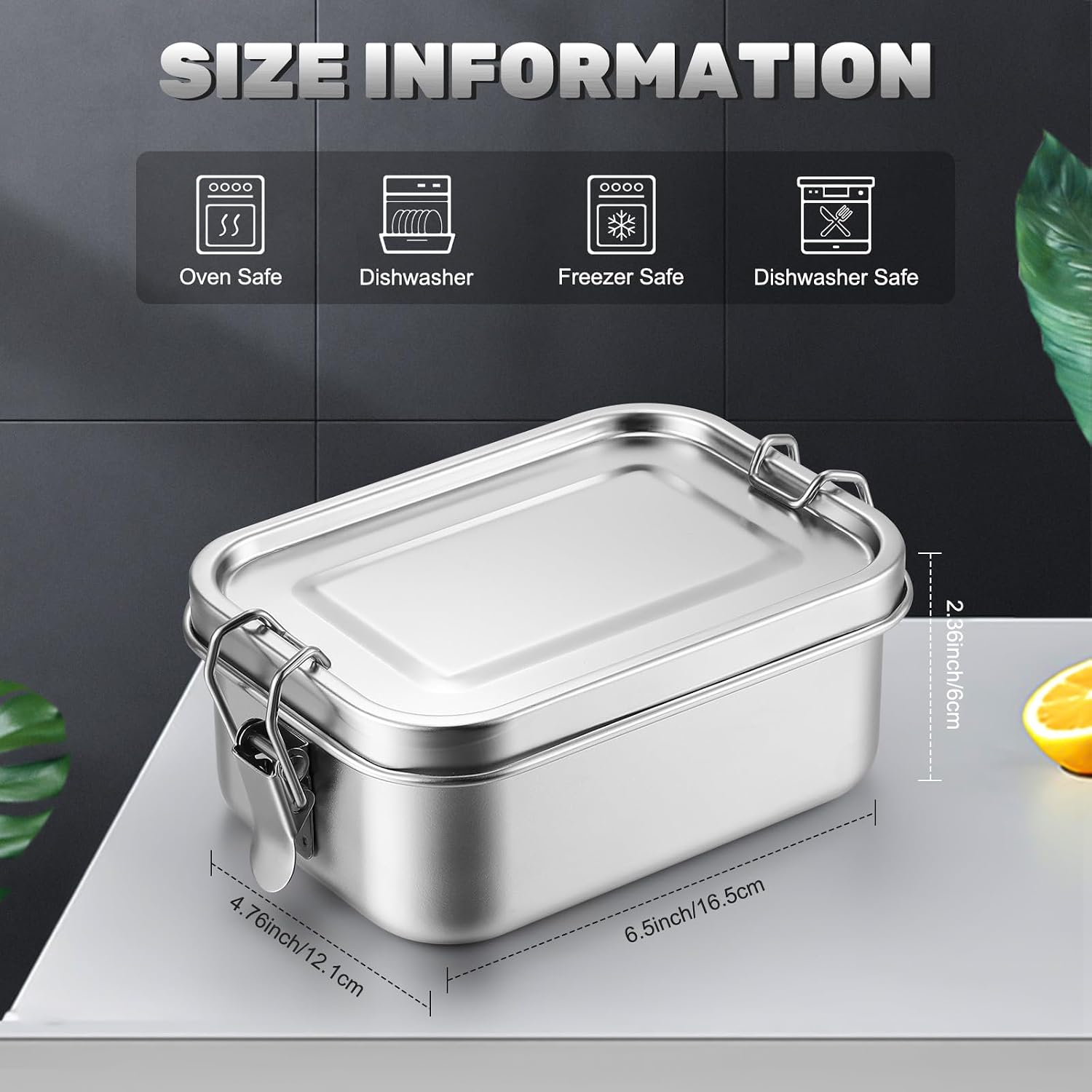 ภาชนะเก็บอาหารสแตนเลสพร้อมฝาปิ - Meal Prep List บทวิจารณ์และราคา