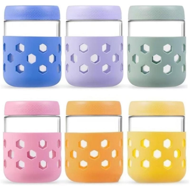 ขวดแก้วเนื้อนิ่มพร้อมฝาปิดสุญญ - Meal Prep Glass Containers With Lids บทวิจารณ์และราคา