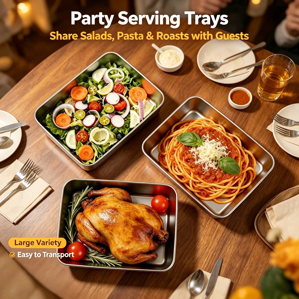ถาดเก็บอาหารสแตนเลส 6 ชิ้น พร้ - Meal Prep List บทวิจารณ์และราคา