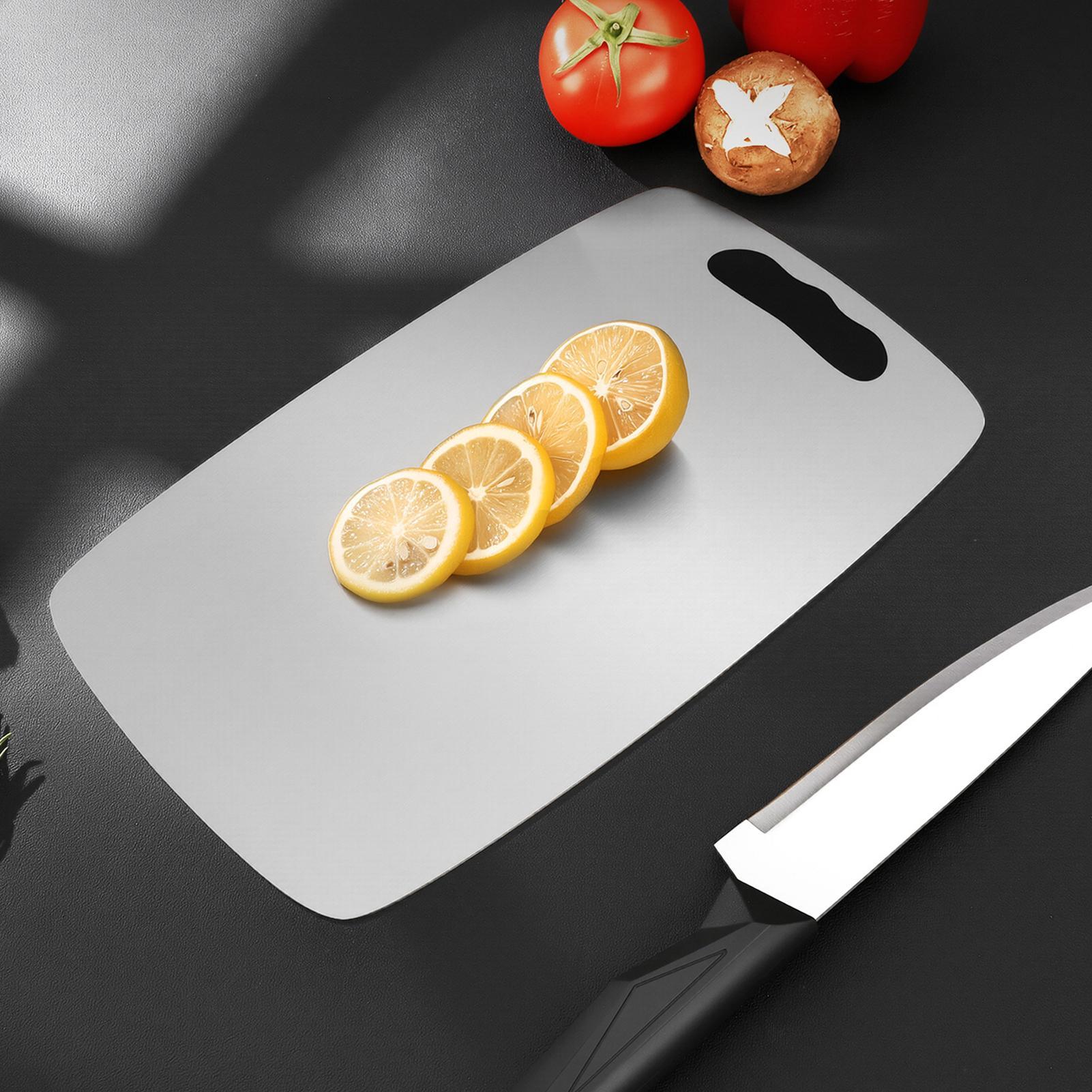 เขียงสแตนเลส เขียงสแตนเลสสองด้ - Meal Prep Chicken บทวิจารณ์และราคา