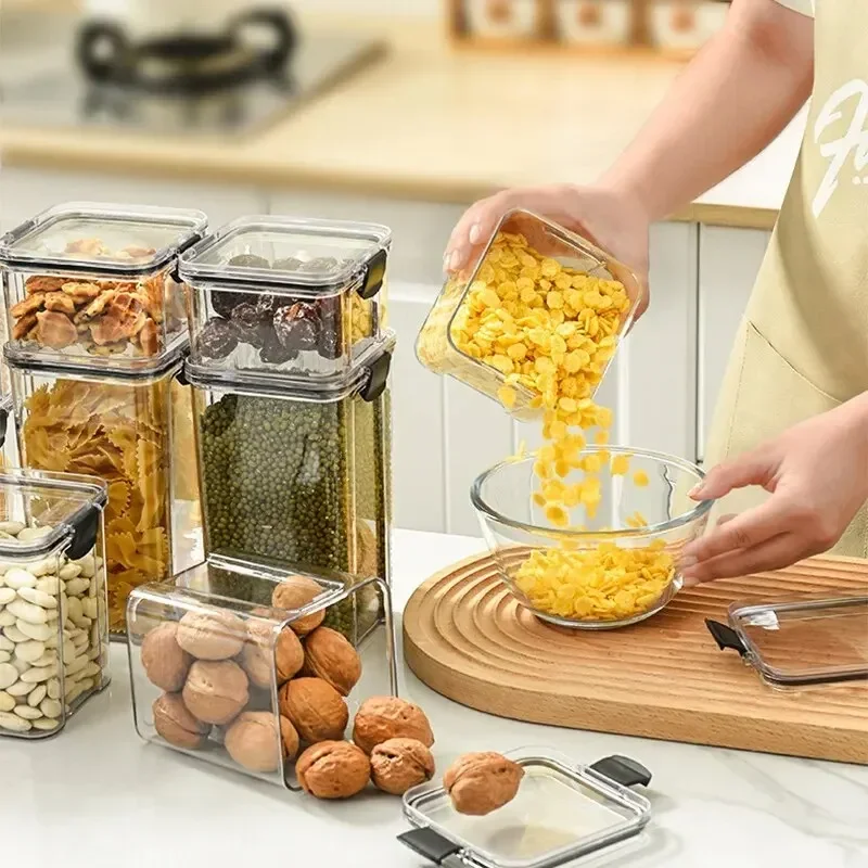 กล่องเก็บธัญพืชแบบปิดผนึก 1 ชิ - Meal Prep Jar บทวิจารณ์และราคา