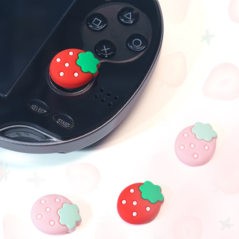 4 ชิ้น ฝาครอบจอยสติ๊กแบบนุ่มลา - Strawberry Huller บทวิจารณ์และราคา