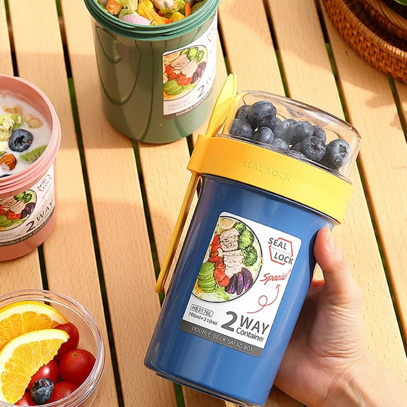 ชุดกล่องเบนโตะสำหรับอาหารกลางว - Meal Prep Jar บทวิจารณ์และราคา