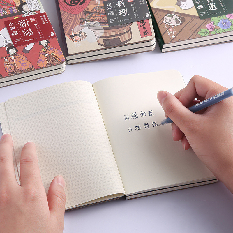 การ์ตูนสร้างสรรค์แมวปกแข็ง Not - Meal Plan Notepad บทวิจารณ์และราคา