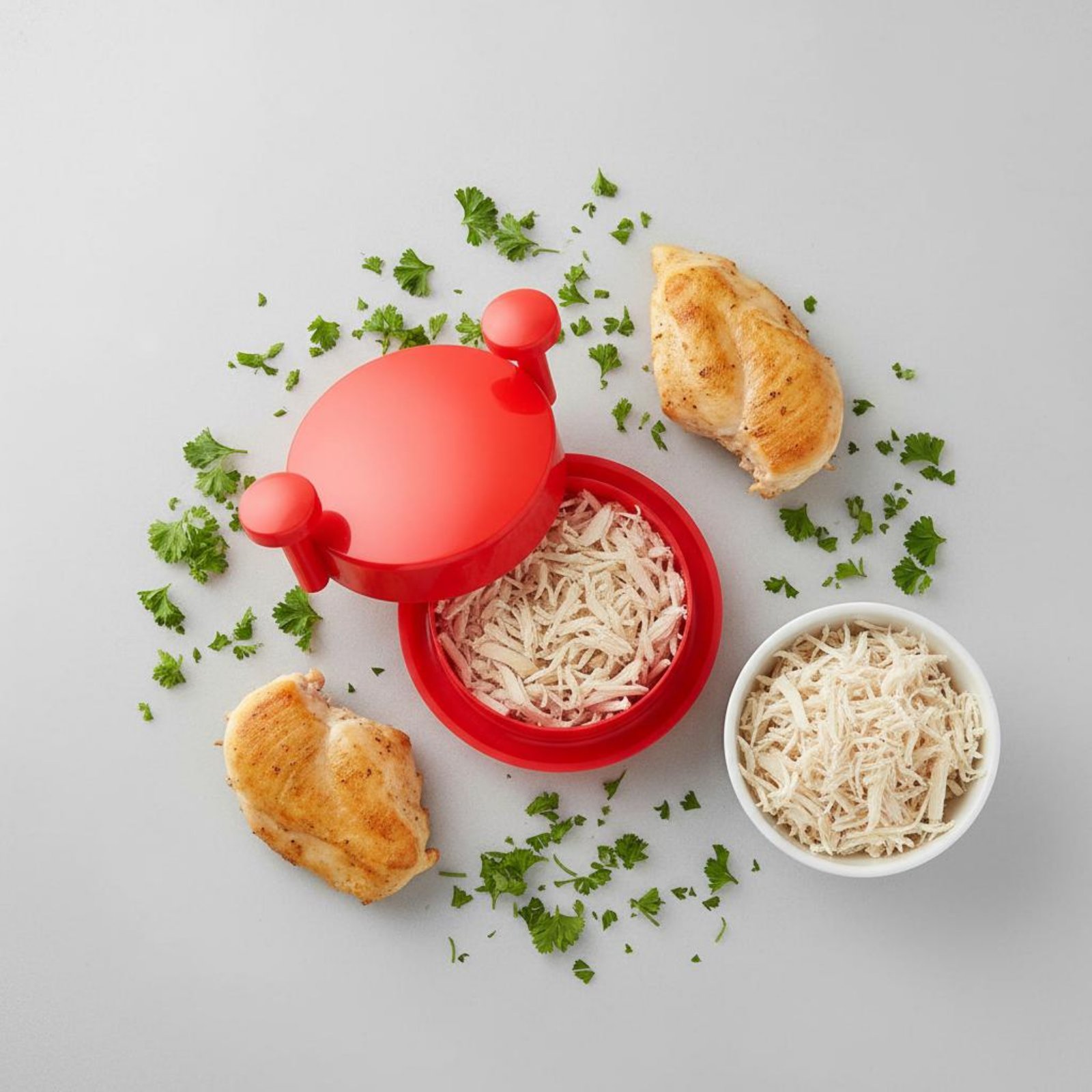 เครื่องมือฉีกไก่เนื้อหน้าอก โป - Meal Prep Chicken บทวิจารณ์และราคา