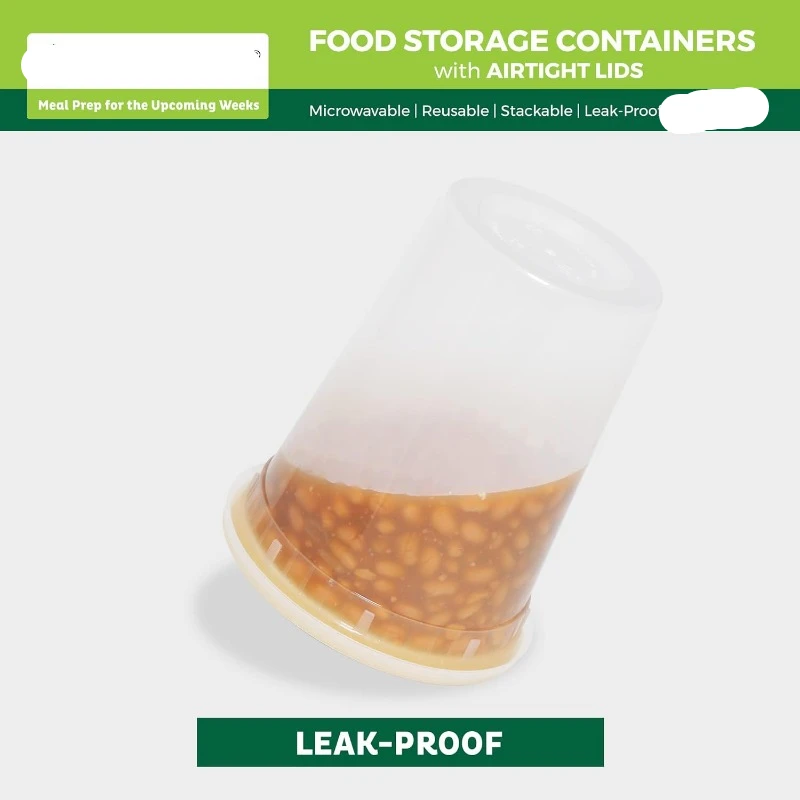 พร้อมฝาพลาสติกอาหารสำเร็จรูป,  - Meal Prep Container บทวิจารณ์และราคา