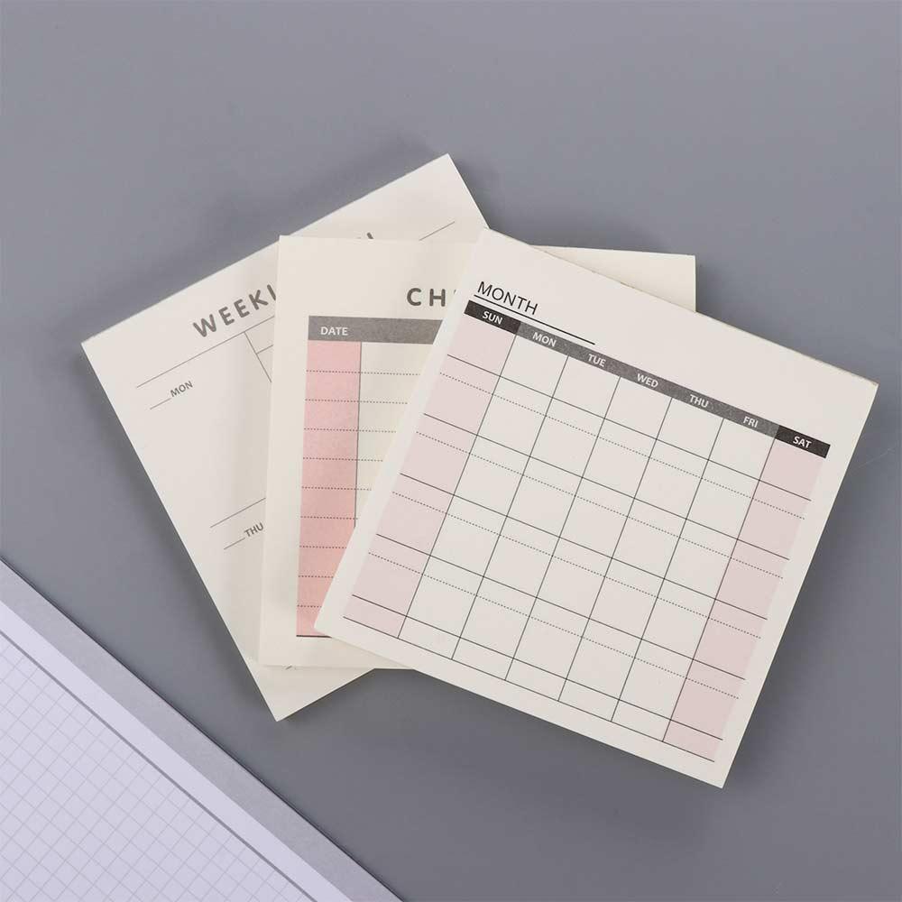 60 แผ่นอุปกรณ์การเรียนแบบพกพาเ - Meal Plan Notepad บทวิจารณ์และราคา