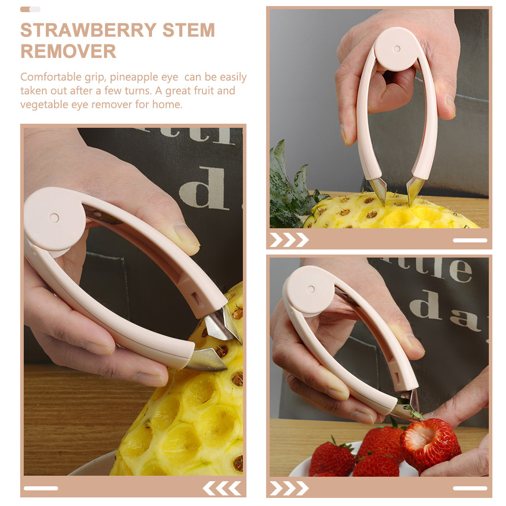 ที่คว้านแกนสับปะรด ที่ตัดก้านส - Strawberry Huller บทวิจารณ์และราคา