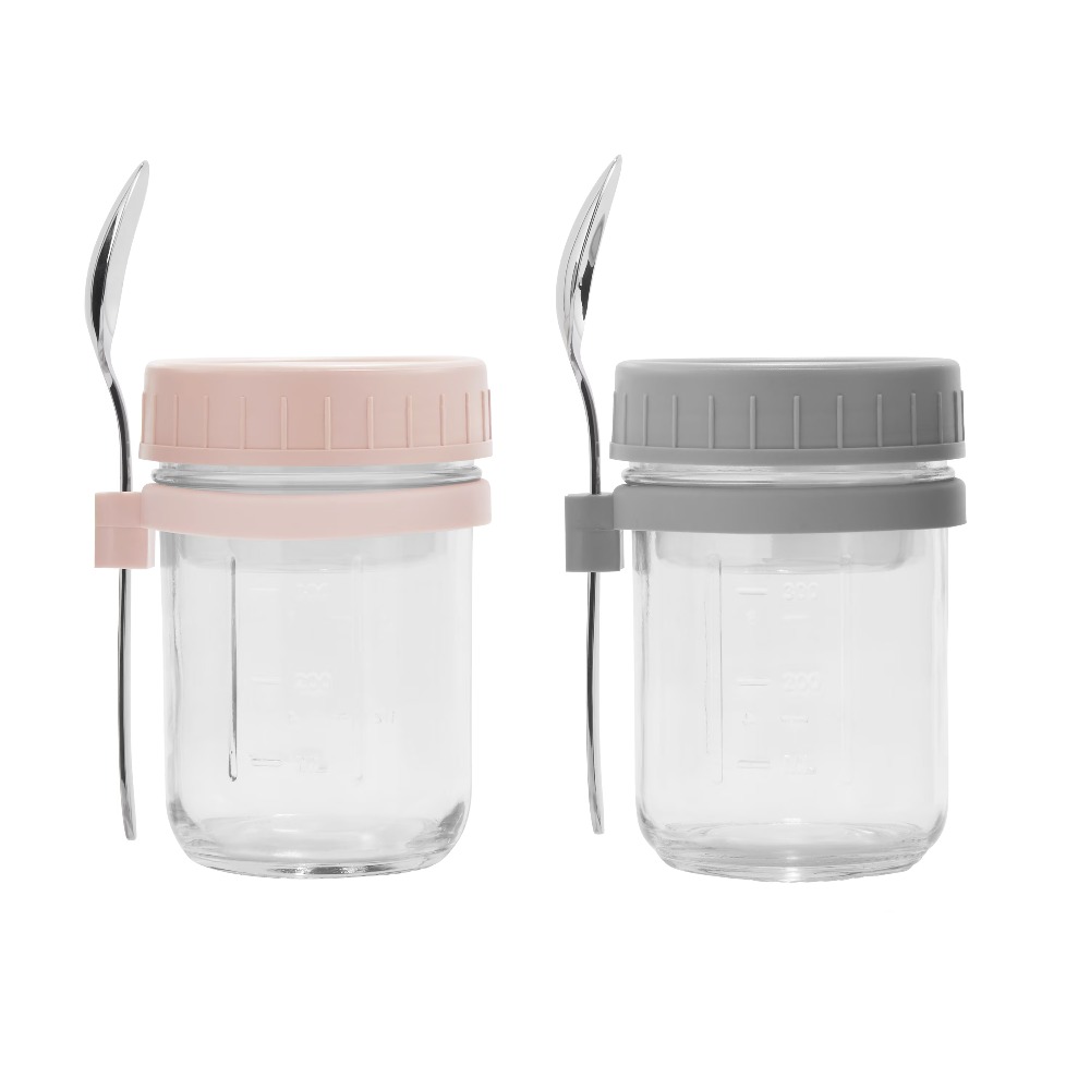 ขวดใส่อาหารและภาชนะใส่พาร์เฟต์ - Meal Prep Jar บทวิจารณ์และราคา