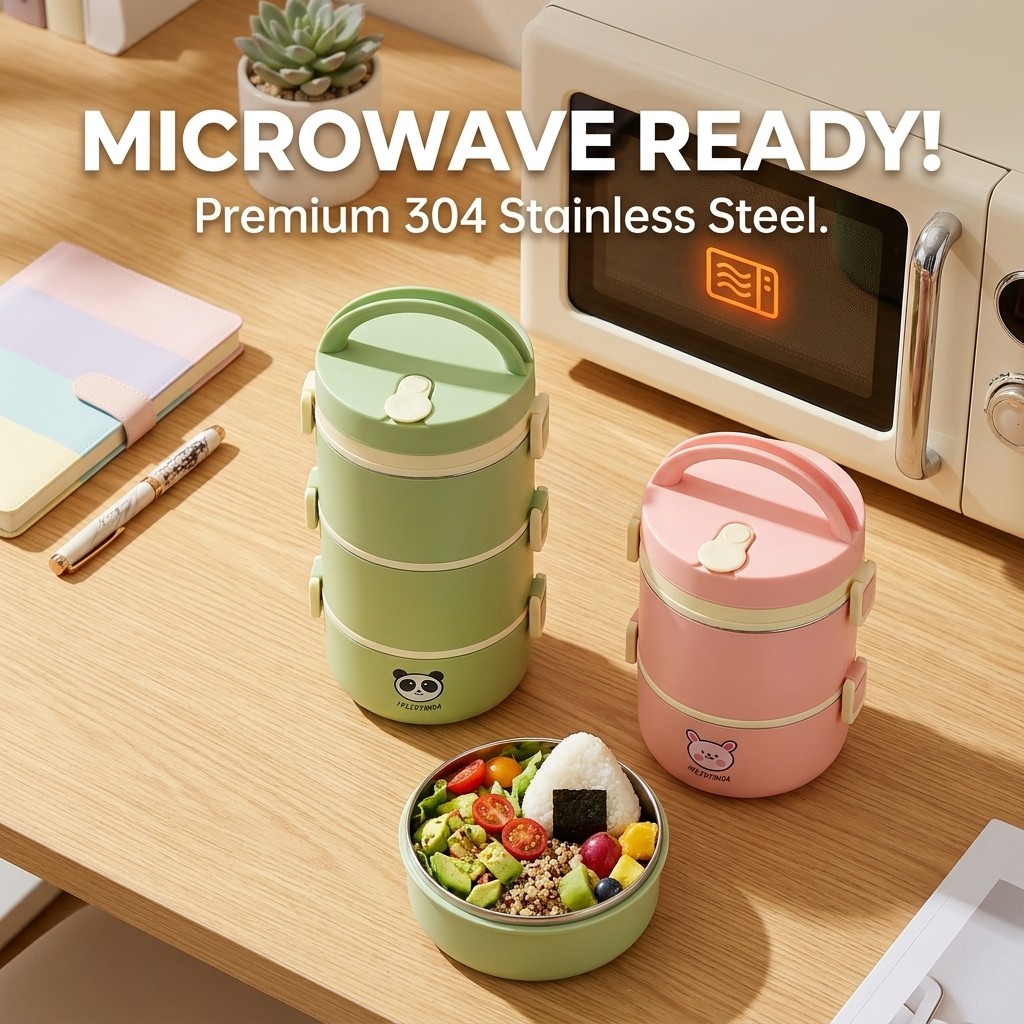 กล่องอาหารกลางวันสแตนเลส 304 ก - Meal Prep Container บทวิจารณ์และราคา