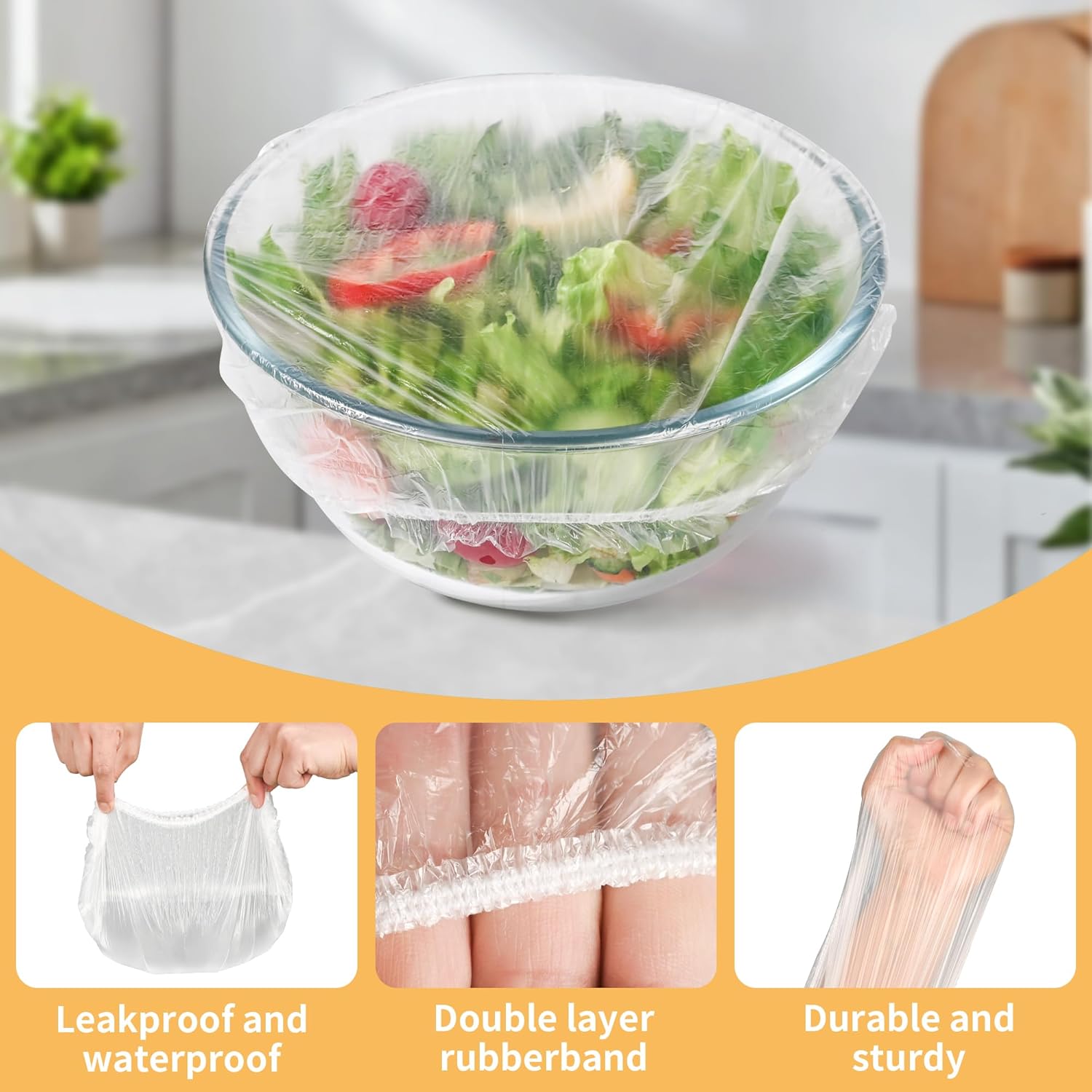 พลาสติกแรปยืดหยุ่นขนาดใหญ่สำหร - Meal Prep List บทวิจารณ์และราคา