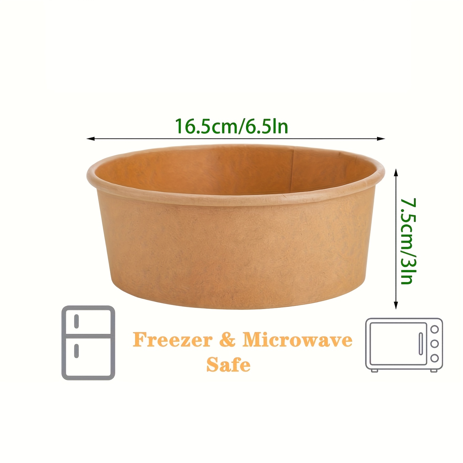 ชามกระดาษขนาด 44 ออนซ์/1300 มล - Meal Prep Bowl บทวิจารณ์และราคา
