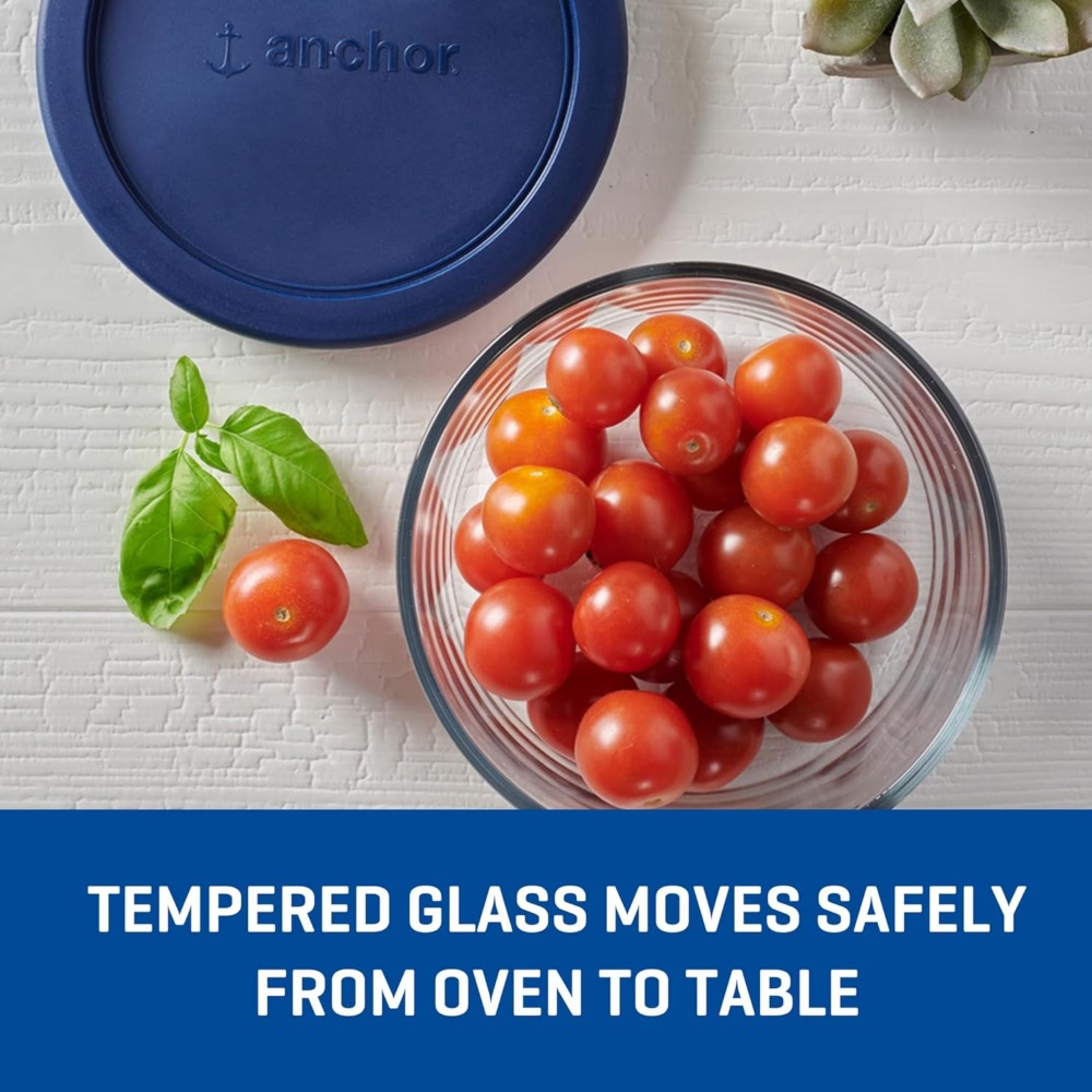 ชุดกล่องเก็บอาหารแก้วทรงกลม 2  - Meal Prep Glass Containers With Lids บทวิจารณ์และราคา
