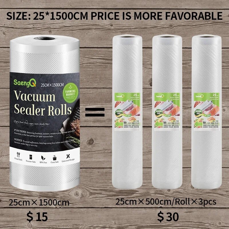 SaengQครัวอาหารเครื่องซีลสูญญา - Meal Prep Vacuum Seal Containers บทวิจารณ์และราคา