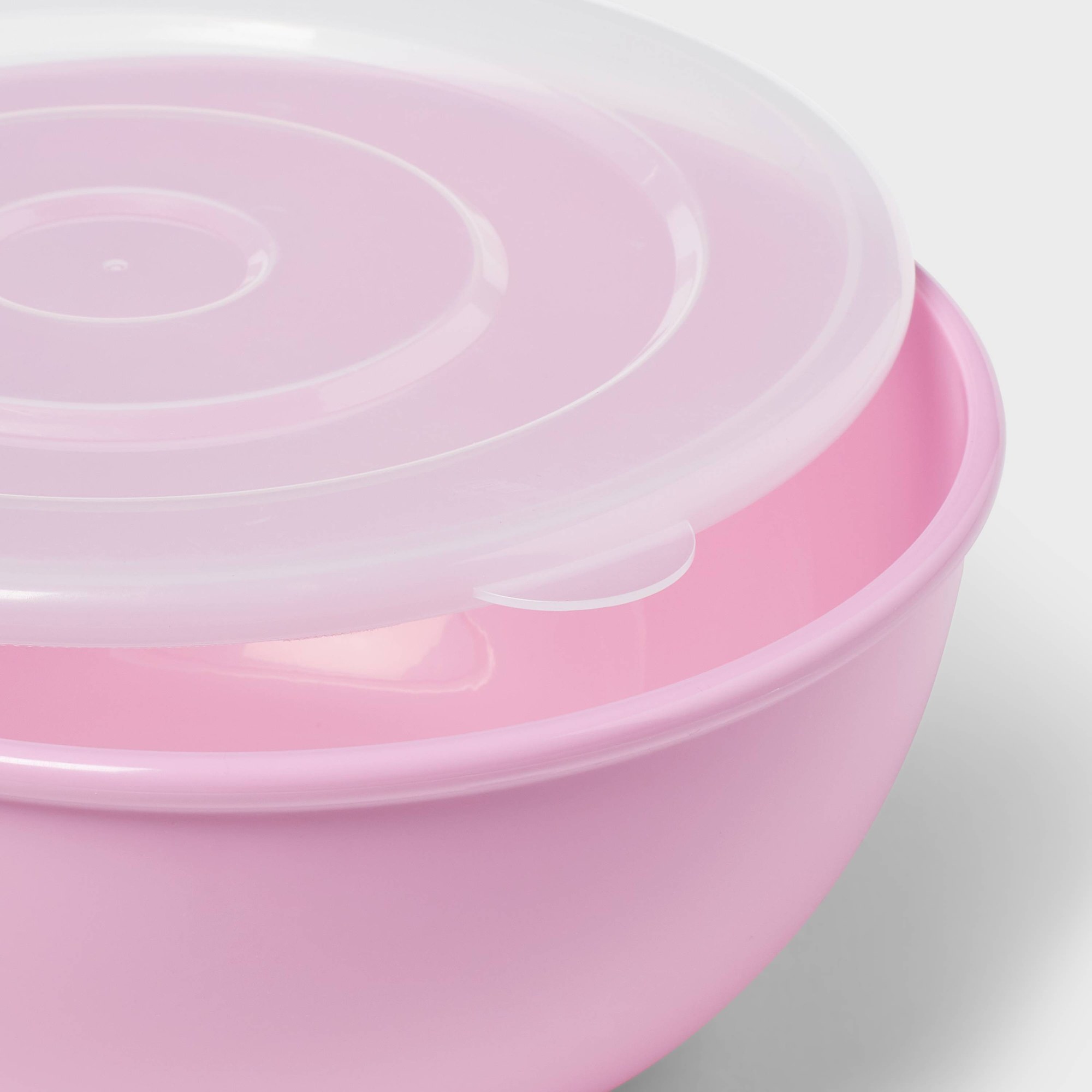 ชามสีชมพูพร้อมฝาปิดเข้าชุด ภาช - Meal Prep Bowl บทวิจารณ์และราคา